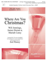 Where Are You Christmas? Handbell sheet music cover